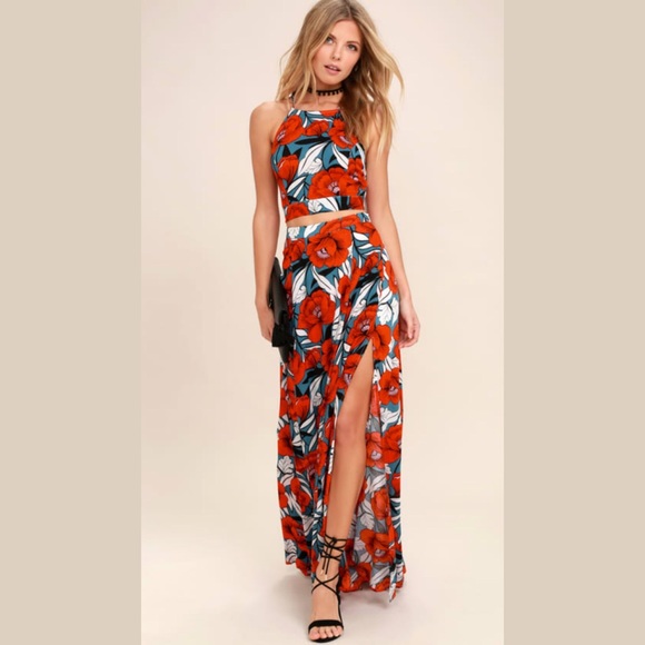 LuLus Maxi Dress - Picture 1 of 4